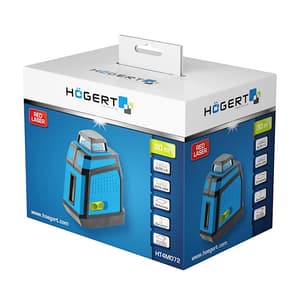 Hogert 635 ~ 660 Nm Self-Leveling 3D Side Laser Level (Red), HT4M072