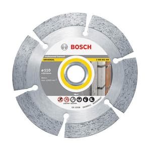 Bosch 110 mm Diamond Cutting Discs Expert for Universal, 2 608 602 460