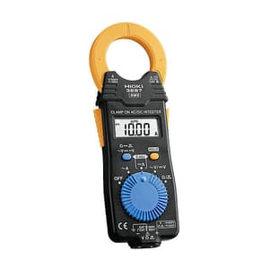 Hioki 4.199 V - 600 V AC Clamp On AC/DC HiTester (True-RMS), 3287