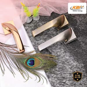 KBI Koima Rose Gold PVD Mortise Handle