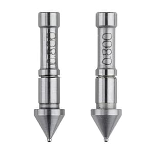Mitutoyo 0.8 mm Dia. Interchangeable Ball Anvil-spindle Tip for Gear Tooth Micrometers, 124-801