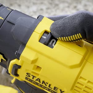 Stanley 20V / 1.5 Ah / 13 mm Cordless Brushed Hammer Drill With 2 Batteries & Charger (FATMAX), SCD711C2K