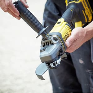 Stanley 100mm / 20V / 2.0Ah Cordless Brushed Grinder (FATMAX), SCG400-B1
