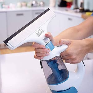 Black & Decker 3.6V Li-Ion Cordless Window & Glass Vacuum Cleaner, WW100-B1