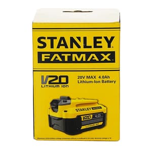 Stanley 20V / 4.0 Ah Li-ion (Fatmax) Battery, Compatible With All Stanley 20V Products, SB204
