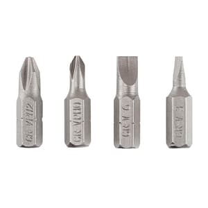 Black+Decker 4V 6.35mm Li-ion Cordless Screwdriver with E-Clutch & Intelligent Torque System (Pack of 4 Pcs) Accessories, BD40K4-IN
