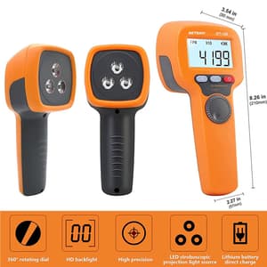 Metravi 60 - 49999 RPM LED Stroboscope, DT-720