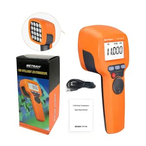 Metravi 60 - 99999 RPM LED Stroboscope, DT-720-2