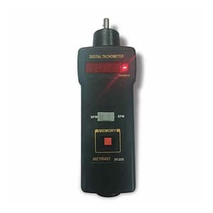 Metravi 60 - 50000 RPM Contact-Type Tachometer, DT-2235