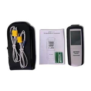 Metravi 3-1/2 Digits / -200 - 1372°C Dual Input Digital Thermometer, DTM-901
