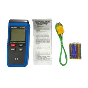 Metravi -50 - 1300°C Single Channel Industrial Digital Thermometer, DTM-903