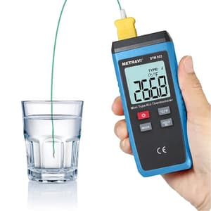 Metravi -50 - 1300°C Single Channel Industrial Digital Thermometer, DTM-903