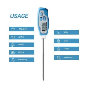 Metravi 3-1/2 Digits / -40 - 250°C Pen Type Food Safety Thermometer, DTM-902