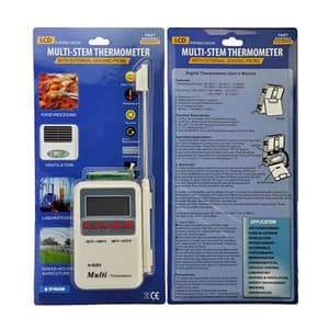 Metravi -50 - 300°C General Purpose Thermometer With High and Low Temperature Alarm, ST-9283B