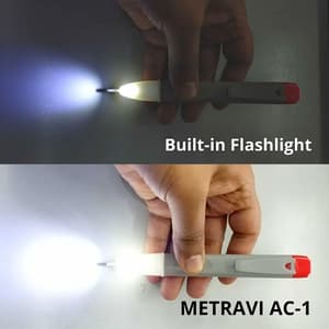 Metravi 90V - 1000A AC Non-Contact Voltage Tester, AC-1