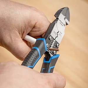 Hogert 8 inch / 200 mm Multifunctional Side Plier, HT1P243