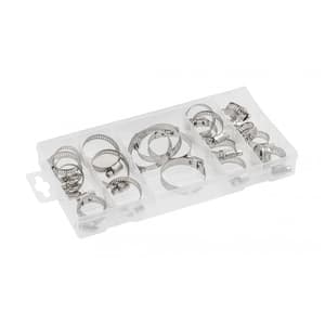 Hogert 40 Pcs Hose Clamp Set, HT8G512