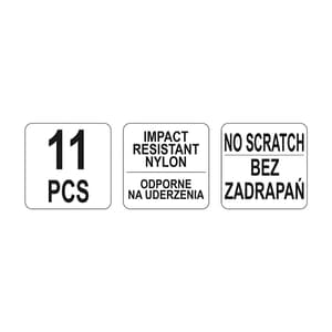Yato 11 Pcs Panel Removal Set, YT-0844