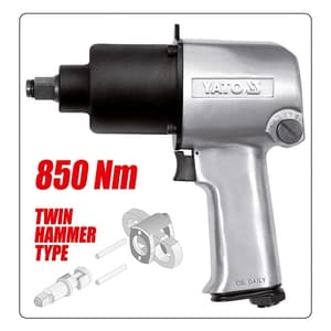 Yato 1/2 inch Pneumatic Impact Wrench, YT-09525