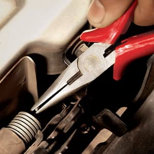 Jk 6 inch / 150 mm Long Nose Plier With Red Sleeve, SD7800476