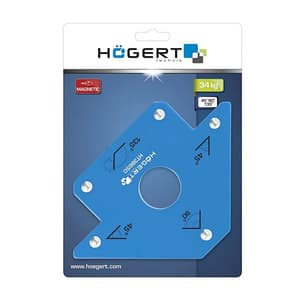 Hogert 120 x 190 mm Magnetic Welding Angle, HT3B650