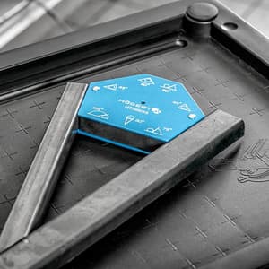 Hogert 120 x 190 mm Magnetic Welding Angle, HT3B650
