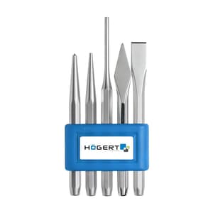 Hogert 5 Pcs Chisel & Punch Set, HT3B713