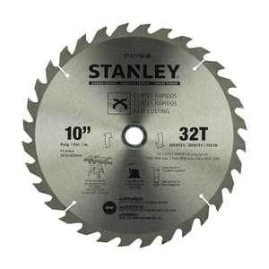 Stanley 10 inch / 254 mm Carded Mitre Saw Blade (32 Teeth), STA7740-AE