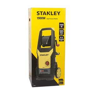 Stanley 1900W 130 Bar, 402 L/hr Flow Rate Industrial Grade Pressure Washer With Induction Motor, SW19-B5