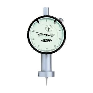 Insize 0 - 10 mm Dial Depth Gauge (16 mm Dia. Base), 2343-101