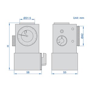 Insize 100 mm Zero Setter, 2394-100A