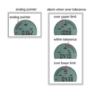 Insize 0 - 12.7 mm / 0.5 inch Bluetooth High Precision Digital Indicator (Flat Back), 2510-10F