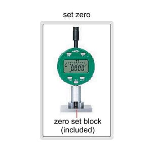Insize 0 - 12.7 mm Digital Surface Profile Gauge, 2844-10