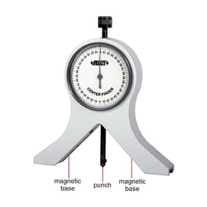 Insize 4 x 90° Center Finder (Locator), 2849-90A