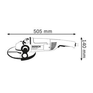Bosch 230mm / 9 inch 2600W Professional Angle Grinder, GWS 26-230 H