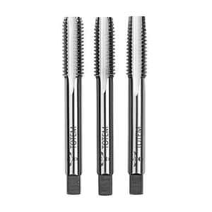 Totem UNC Thread 1-3/8 inch HSS Hand Taps (Set of 3 Pcs)