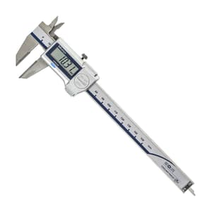 Mitutoyo 0 - 150 mm Digital ABS Scribing Caliper with Carbide-tipped Jaws, 573-676-20