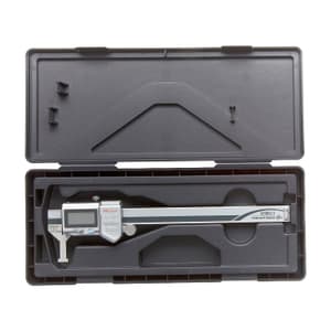 Mitutoyo 150 mm / 6 inch Digital ABS Inside-groove Type Caliper with Thumb Roller, 573-745-20