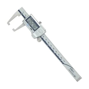 Mitutoyo 150 mm / 6 inch Digital ABS Neck Caliper with Thumb Roller, 573-751-20