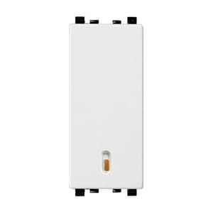 Schneider Electric Zencelo 6 Amp 1 Way Switch - White (Pack of 10 Pcs), IN8401