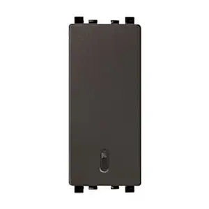 Schneider Electric Zencelo 6 Amp 2 Way Switch - Dark Grey (Pack of 10 Pcs), IN8402(BZ)