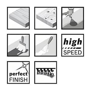 Bosch 70 mm x 125 mm / 240 Grit Sanding Sheet (Pack Of 10 Pcs), 2 608 608 Y27