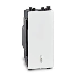 Schneider Electric Zencelo 16 - 20 Amp 2 Way Switch - White (Pack of 10 Pcs), IN8402/16