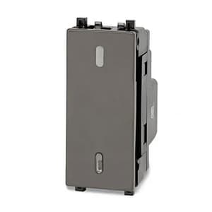 Schneider Electric Zencelo 16 - 20 Amp 2 Way Switch - Dark Grey (Pack of 10 Pcs), IN8402/16(BZ)