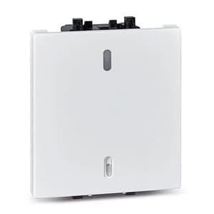 Schneider Electric Zencelo 16 - 20 Amp 2 Way 2 Module Switch - White (Pack of 10 Pcs), IN8422/16