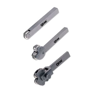 Ozar 3 Pcs Knurling Tool Set, AKT-2206