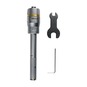 Mitutoyo 12 - 16 mm Three Point Holtest Internal Micrometer with TiN-coated Contact Points, 368-164