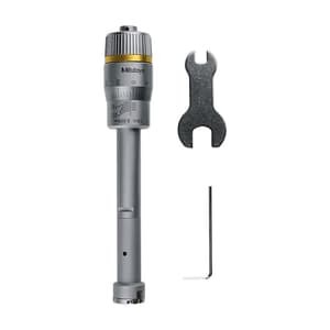 Mitutoyo 16 - 20 mm Three Point Holtest Internal Micrometer with TiN-coated Contact Points, 368-165