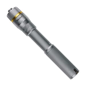 Mitutoyo 20 - 25 mm Three Point Holtest Internal Micrometer with TiN-coated Contact Points, 368-166