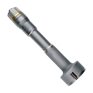 Mitutoyo 40 - 50 mm Three Point Holtest Internal Micrometer with TiN-coated Contact Points, 368-169